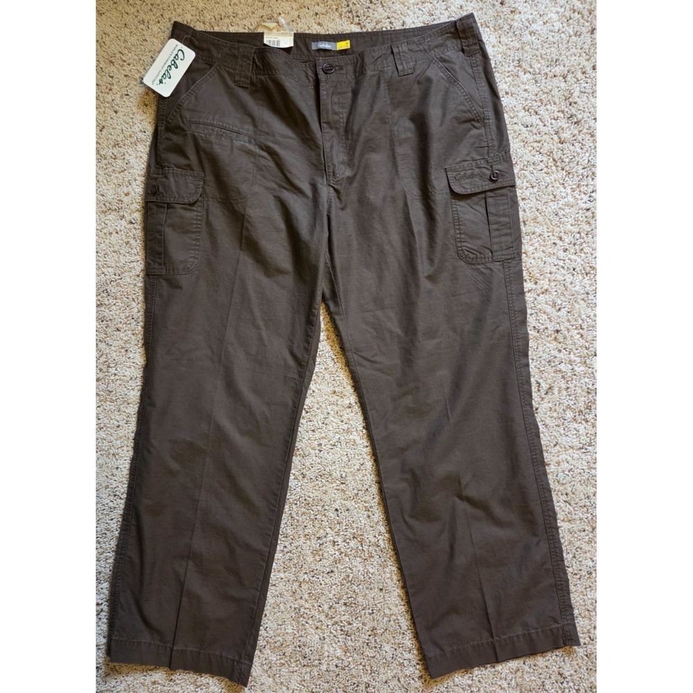 NEW! Cabela's Women's Size 20 Trail Hiker Chestnut 7 Pocket Cargo Pants